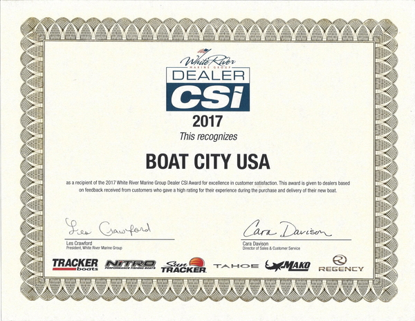 Awards, Boat City USA