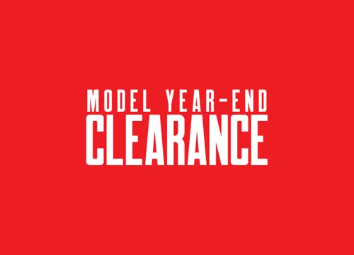 Read more about the article Model Year-End Clearance